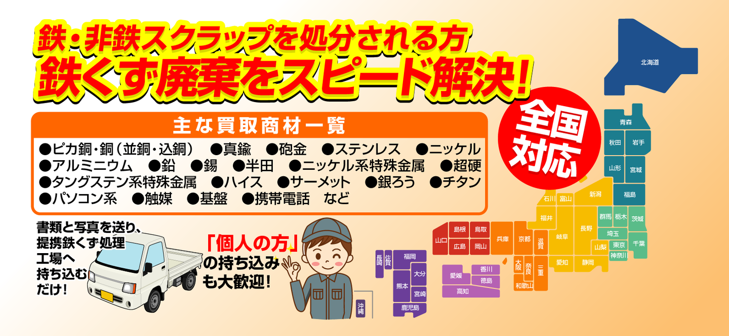 鉄くず廃棄をスピード解決!鉄くず高価買取のネクストメタル